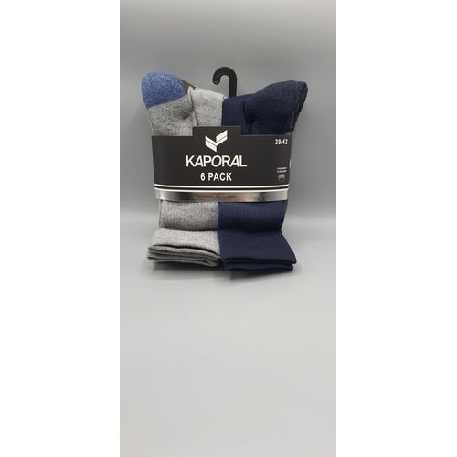 Lot De 6 Paires De Chaussettes Multi Couleur Kaporal Homme Taille 39/42