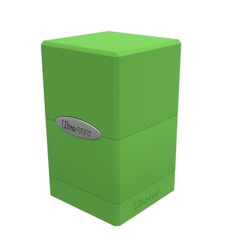 Ultra Pro - Deck Box Tour En Satin - Vert Citron