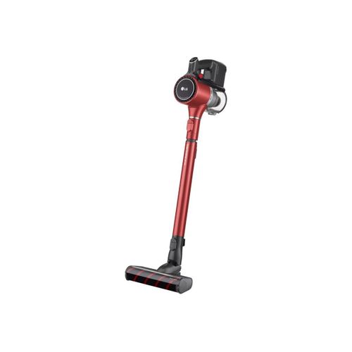 LG CordZero A9K Slim - Aspirateur - balai/à main (2-en-1) - sans sac - sans fil - rouge - 1 batterie, chargeur inclus