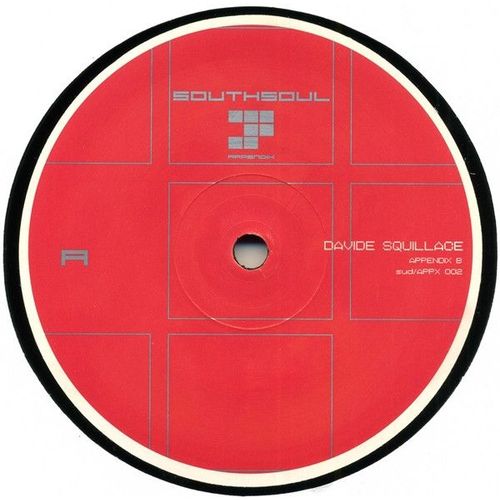 Vinyle Techno Davide Squillace Appendix