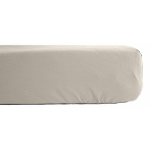 Drap Housse Percale Pur Coton Peigné Longues Fibres 80 Fils/Cm² Avec Bonnet De 35 Cm Vent Du Sud