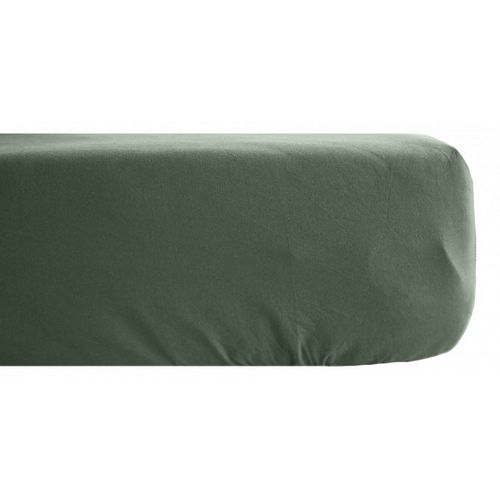 Drap Housse Palace Pur Coton Teint Lavé 63 Fils/Cm² Vent Du Sud