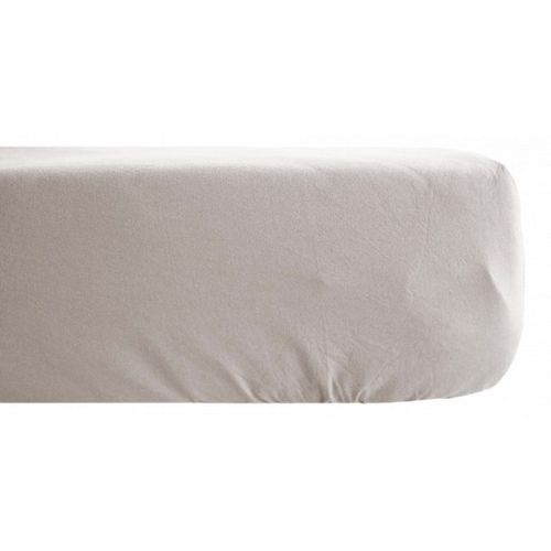 Drap Housse Palace Pur Coton Teint Lavé 63 Fils/Cm² Vent Du Sud