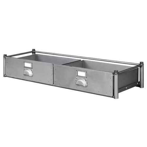 Module 2 demi-tiroirs - 1200 x 400 x h. 190 mm 12 kg