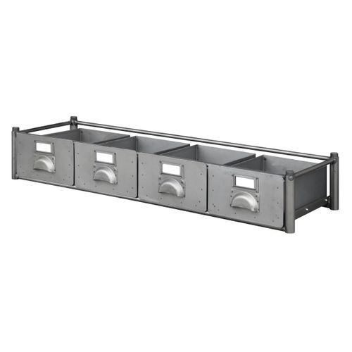 Module 4 petits tiroirs - 1200 x 400 x h. 190 mm 16 kg
