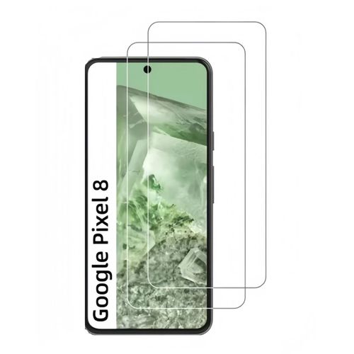Hqselection® Lot De 2 Verre Trempé Pour Google Pixel 8.Film De Protection D'écran Transparent - Anti Rayures - Ultra Résistant Dureté 9h