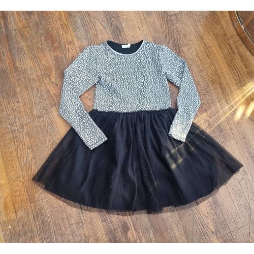 Robe De Fêtes Orchestra Effet 2 En 1 Motif Léopard Fille Taille 12ans