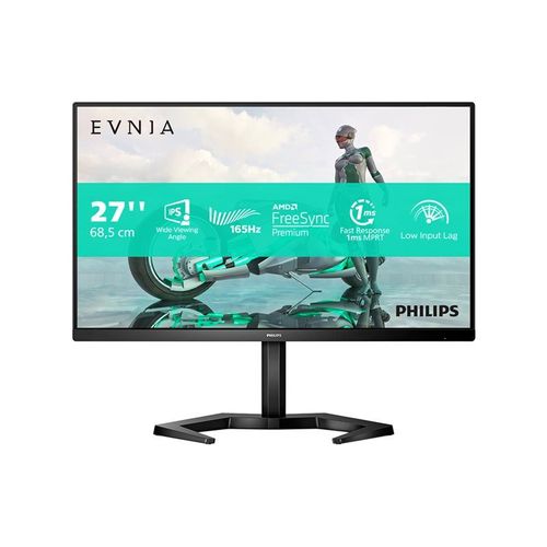Philips Evnia 3000 27M1N3200ZA - Écran LED - 27" - 1920 x 1080 Full HD (1080p) @ 165 Hz - IPS - 250 cd/m² - 1100:1 - 1 ms - 2xHDMI, DisplayPort - haut-parleurs - noir texturé