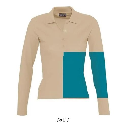 Polo Femme Beige - Podium