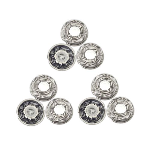 Lame électrique à double anneau pour tête de rasoir FR6, accessoires de rechange, 9 pièces