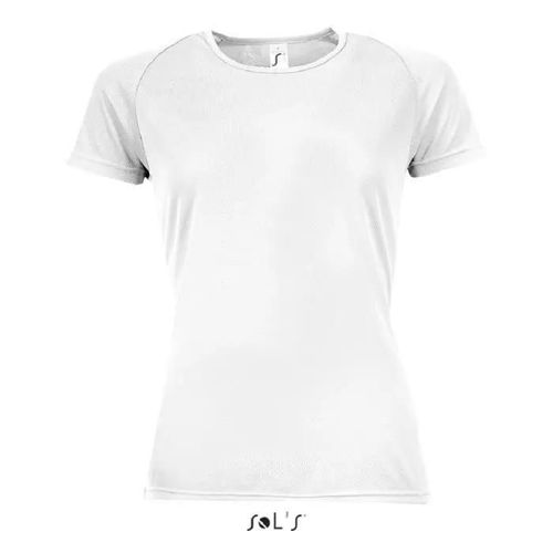 T-Shirt Sporty Femme - Sol's - Fitness - Respirant - Taille 2xl - Manches Raglan