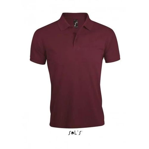 Polo Homme Sol's Prime - Rouge - Col Polo - Manches Courtes