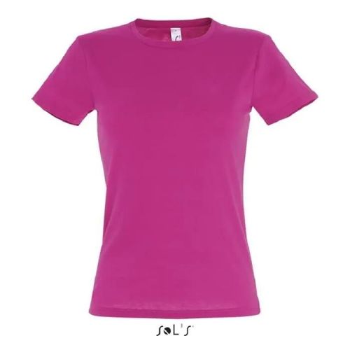 Teeshirt Miss Femme Fuchsia - M