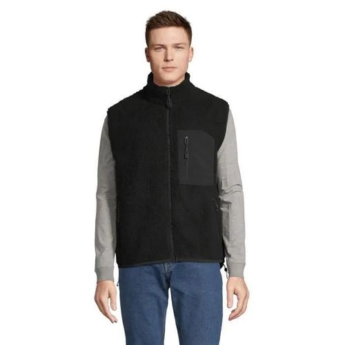Veste Sans Manches Sol's Fury Bw - Gris Carbo/Noir - L