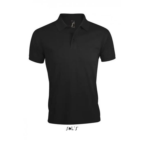 Polo Homme Polycoton - Sol S - Prime - Noir - Homme - Regular - Manches Courtes - Col Polo