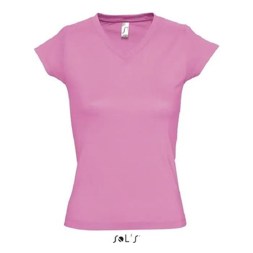 Teeshirt Moon Femme Rose Orchidée - M