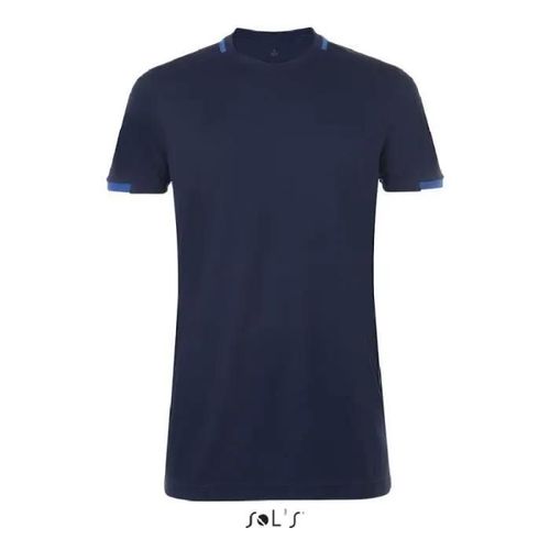 Teeshirt Sol's Classico Frenchmar/Roya - Bleu - Homme - 2xl - Running - Football - 100% Polyester