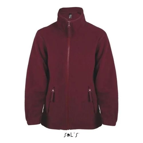 Veste Junior Sol's North - Multisport - Garçon - Enfant - Bordeaux - Rouge - Anti-Bouloche