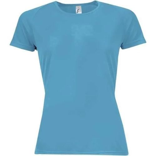 T-Shirt Femme Sol's Sporty - Sol's - Aqua - Bleu - Adulte - Femme