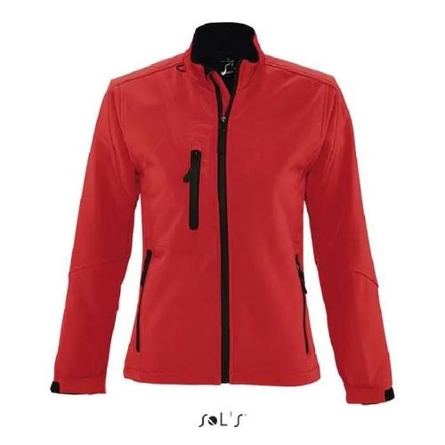 Coupe-Vent - Roxy - Rouge Piment - Imperméable 8000 Mm - Respirant - Poches Zippées