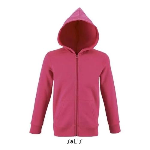 Veste Zippée À Capuche Enfant Tone Rose Flash