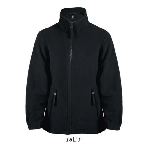 Veste Polaire Enfant - North Kids Noir - Multisport - Garçon - Anti-Bouloche - 2 Poches Zippées