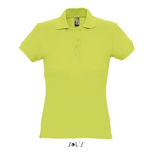 Polo Femme Vert - Polo Passion - Manches Courtes - Coupe Ajustée