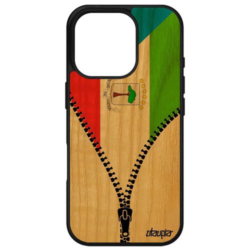 Coque Silicone Drapeau Guinee Equatoriale Guineen Pour Iphone 16 Pro Bois Sport Mobile Etui Can Foot Basket Case Jo Apple