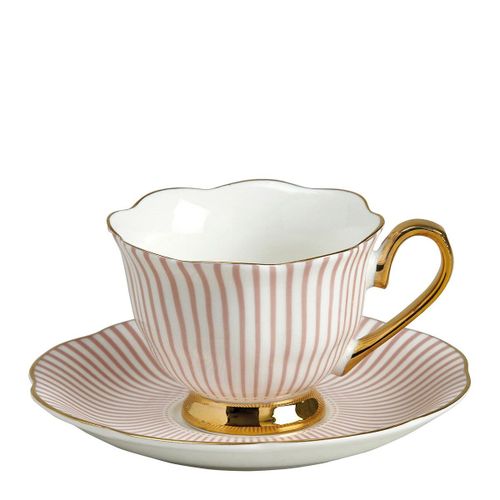 Coffret 4 tasses à café Madame de Récamier - Rose