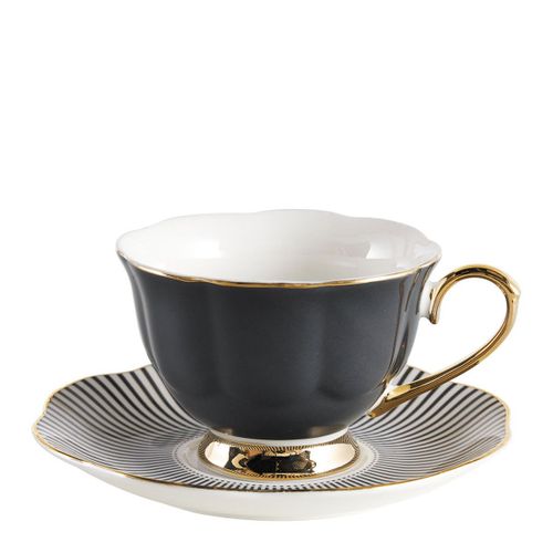 Coffret 2 tasses à thé Madame de Récamier - Rose