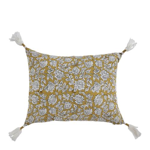 Housse De Coussin Eden En Coton - Celadon - 30 X 40 Cm : Coloris Tissu - Safran