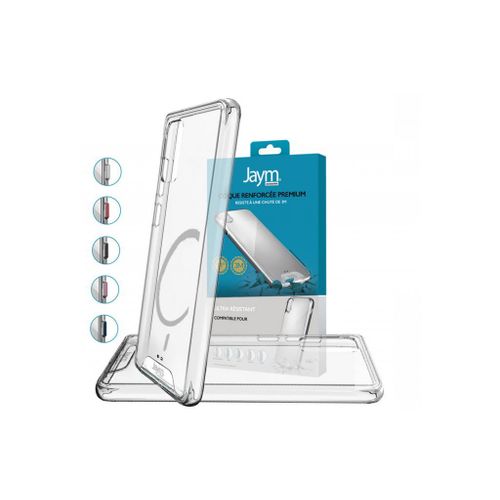 Jaym - Coque De Protection Pour Téléphone Portable - Test De Chute, Renforcé, Souple, 3 M, Garantie À Vie - Compatibilité Avec Magsafe - Polyuréthanne Thermoplastique (Tpu), Polycarbonate -...