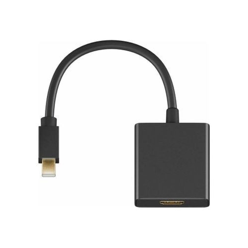 MicroConnect - Câble adaptateur - Mini DisplayPort mâle pour HDMI femelle - 15 cm - noir - passif, support 4K