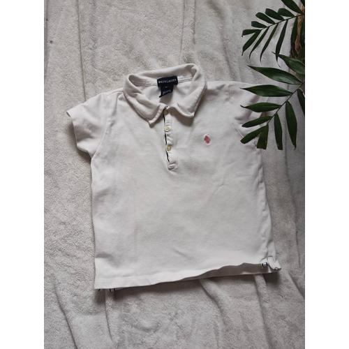 Polo Blanc Taille 5ans