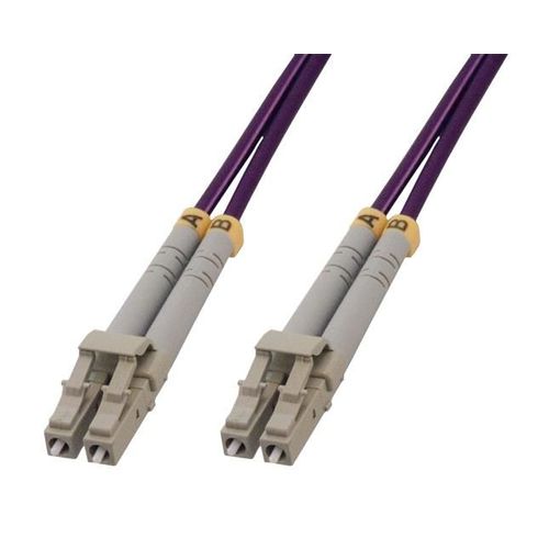 MCL Samar - Câble réseau - LC multi-mode (M) pour LC multi-mode (M) - 5 m - fibre optique - 50 / 125 microns - OM4 - sans halogène