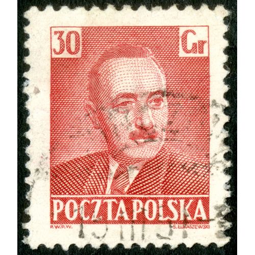 Timbre Oblitéré Poczta Polska, 30 Gr