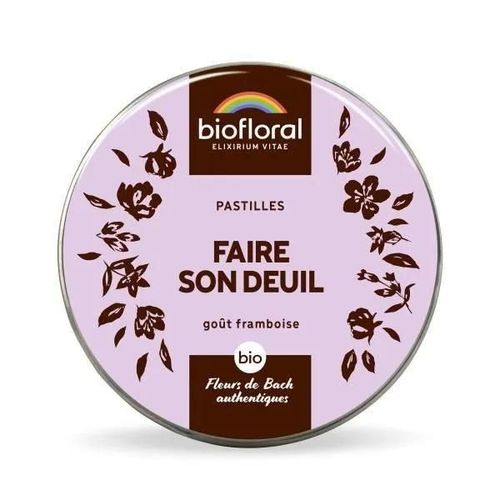 Huile Essentielle - Essence - Fleur De Bach Pastilles Faire Son Deuil Bio Biofloral - 50 G 