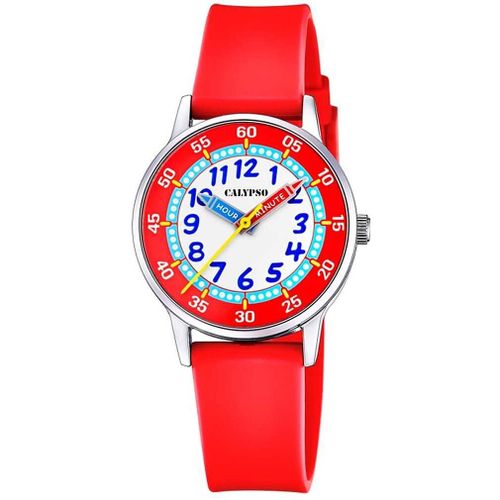 Montre Pour Enfants Calypso Pur Rouge Montre-Bracelet Junior Calypso Uk5826/4