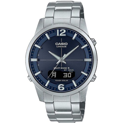 Casio Montre Argent Analogique - Digital Hommes Wave Ceptor Lcw-M170d-2aer