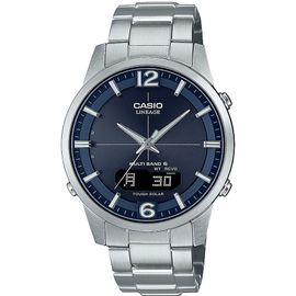 Casio Montre Argent Analogique - Digital Hommes Wave Ceptor Lcw-M170d-2aer