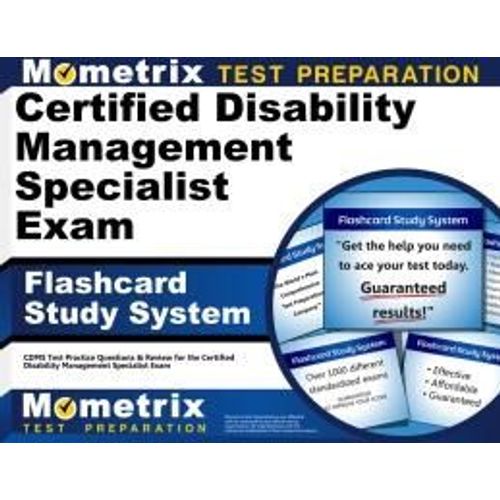 Certified Disability Management Specialist Exam Flashcard Study System
