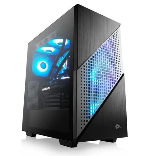 PC Gaming, CSL Computer, M10190H, AMD Ryzen 7 7800X3D ( 8x 4200 MHz), GeForce RTX 4070, Windows 11 Famille