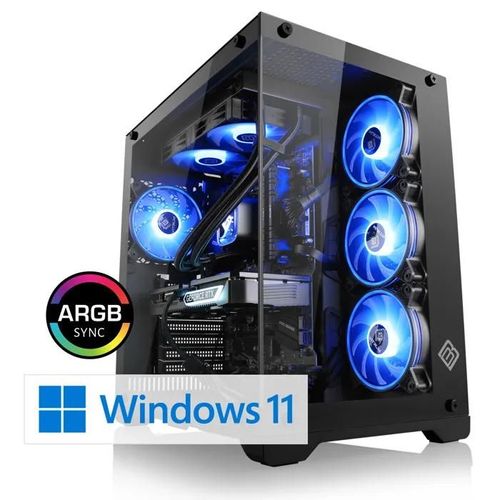 PC Gaming - CSL Computer - M11150H - Intel Core i7-14700F - GeForce RTX 4060 8 Go - 16 Go RAM - 1 To SSD