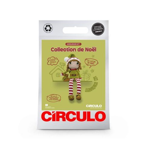 Kit Amigurumi - Lutin Peper - Circulo Vert