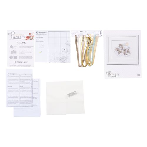 Thea Gouverneur - Kit De Point De Croix Compté - Petits Anges - Aida - 14 Compter - Pour Adultes - 575a