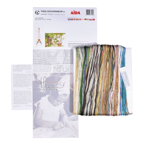 Thea Gouverneur - Kit De Point De Croix Compté - Efteling - Aida - 16 Compter - Pour Adultes - 2041a