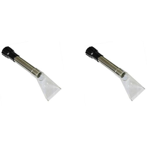 Buse de nettoyage à vapeur pour tapis avec adaptateur, 2 pièces, nettoyeur de sol d'aspiration