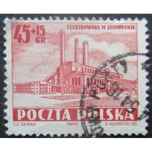 Pologne N°669 Centrale D'énergie Oblitéré