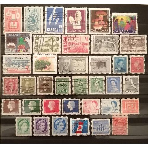 Canada Lot De 38 Timbres