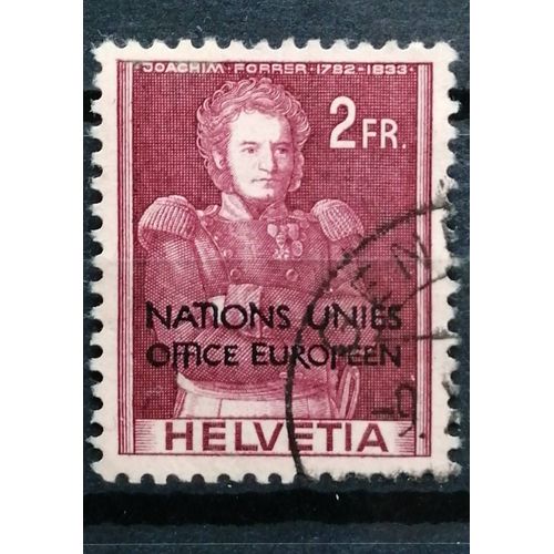 Suisse Timbre De Service N°312